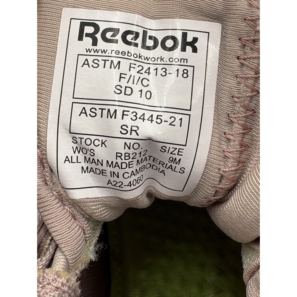 Reebok SubLite Legend Work Rose Gold Women's US Size 9 M - Picture 12 of 14